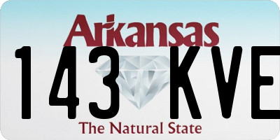 AR license plate 143KVE