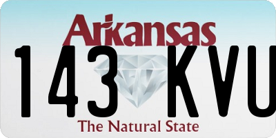 AR license plate 143KVU
