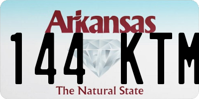 AR license plate 144KTM