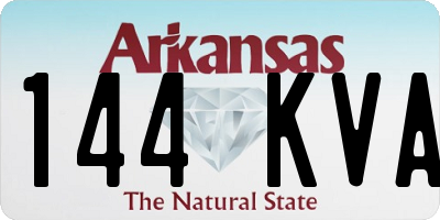 AR license plate 144KVA