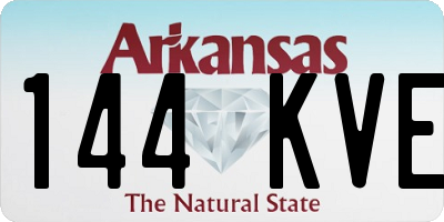 AR license plate 144KVE