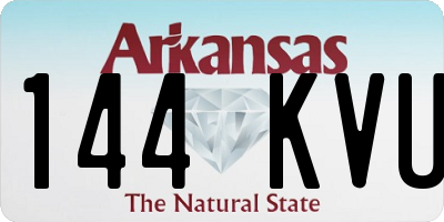 AR license plate 144KVU