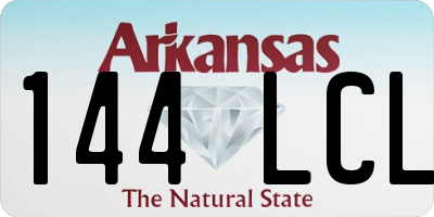 AR license plate 144LCL