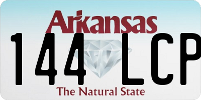 AR license plate 144LCP