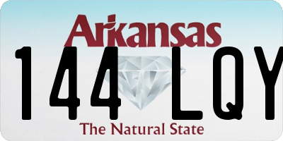 AR license plate 144LQY