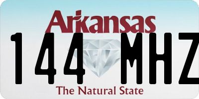 AR license plate 144MHZ