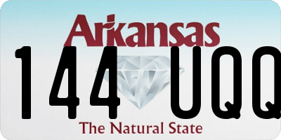 AR license plate 144UQQ