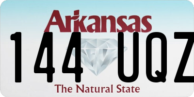 AR license plate 144UQZ