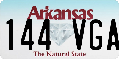 AR license plate 144VGA