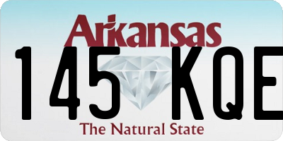 AR license plate 145KQE