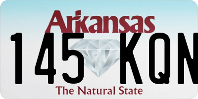 AR license plate 145KQN
