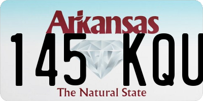 AR license plate 145KQU