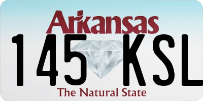 AR license plate 145KSL