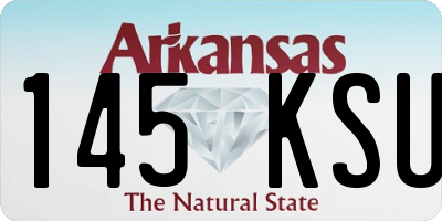 AR license plate 145KSU
