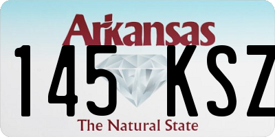 AR license plate 145KSZ