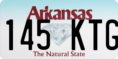 AR license plate 145KTG