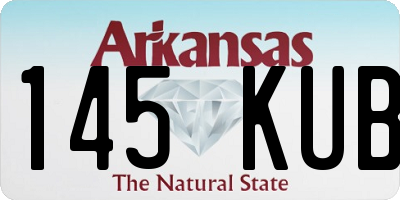 AR license plate 145KUB