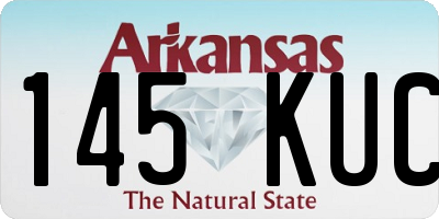 AR license plate 145KUC