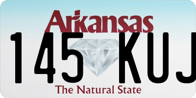 AR license plate 145KUJ