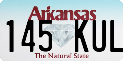 AR license plate 145KUL