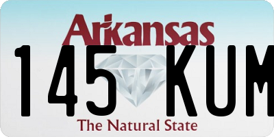 AR license plate 145KUM