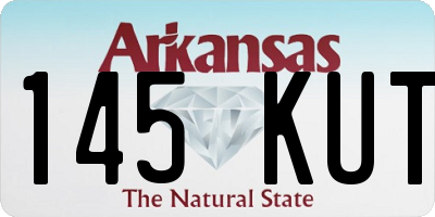AR license plate 145KUT