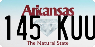 AR license plate 145KUU