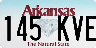 AR license plate 145KVE