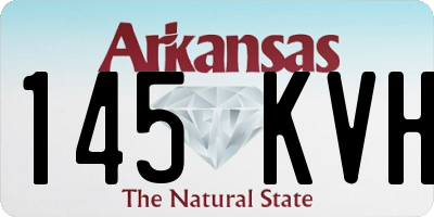 AR license plate 145KVH