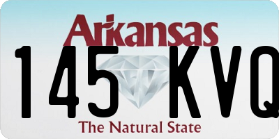 AR license plate 145KVQ