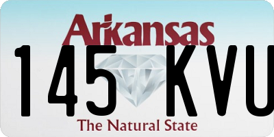 AR license plate 145KVU
