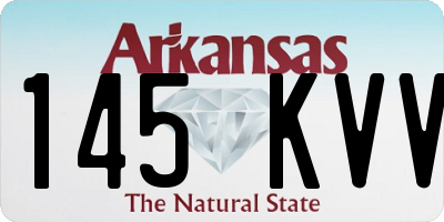 AR license plate 145KVV