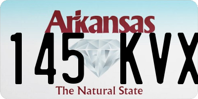 AR license plate 145KVX