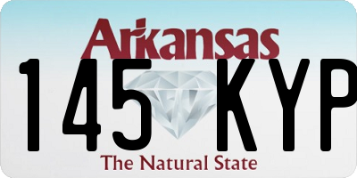 AR license plate 145KYP
