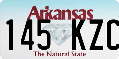 AR license plate 145KZC