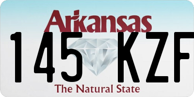 AR license plate 145KZF