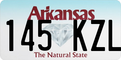 AR license plate 145KZL