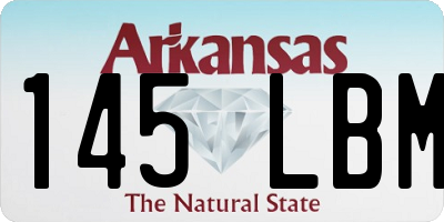 AR license plate 145LBM