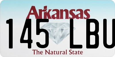 AR license plate 145LBU