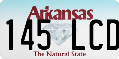 AR license plate 145LCD