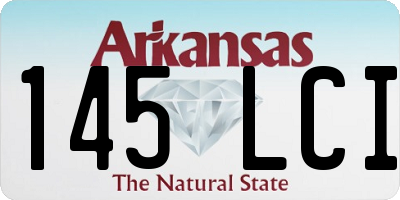 AR license plate 145LCI