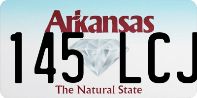 AR license plate 145LCJ