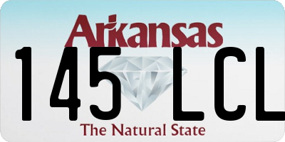 AR license plate 145LCL