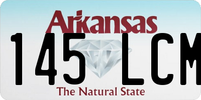 AR license plate 145LCM