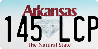 AR license plate 145LCP