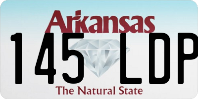 AR license plate 145LDP