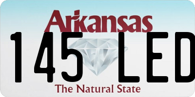 AR license plate 145LED
