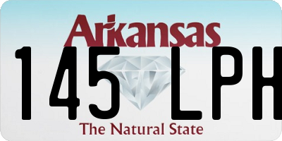 AR license plate 145LPH