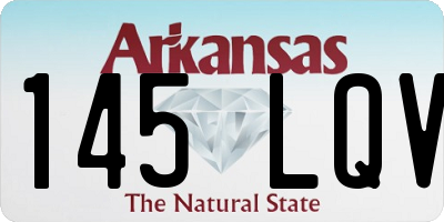 AR license plate 145LQV
