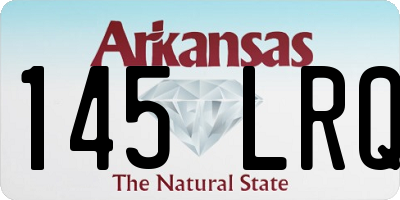 AR license plate 145LRQ
